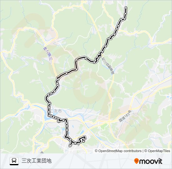 湯木線 Bus Line Map