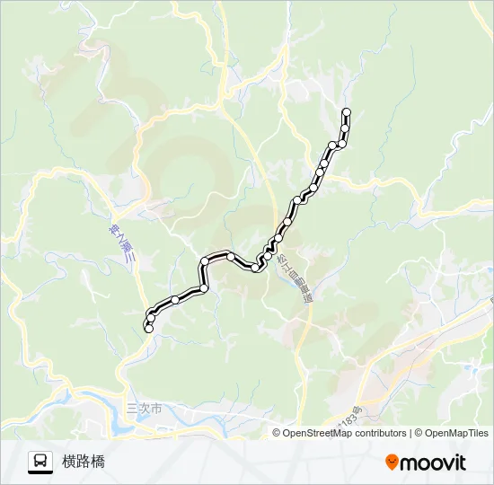 湯木線 Bus Line Map