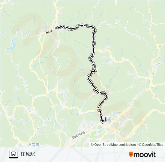 高野線 Bus Line Map