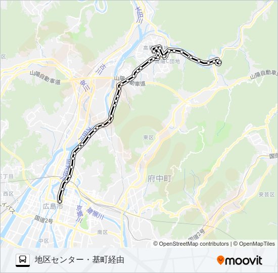 30-9 Bus Line Map