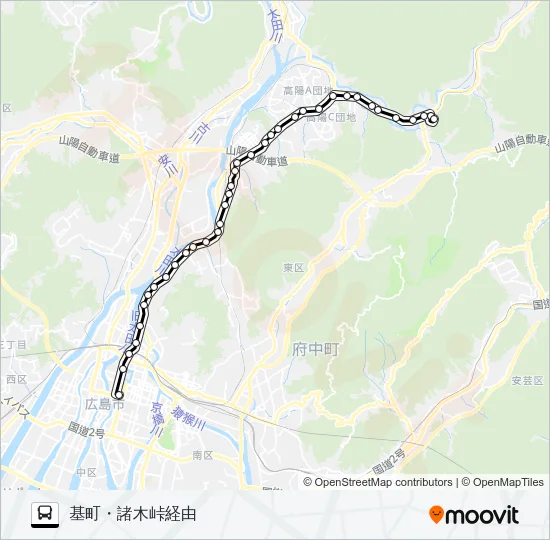 30-9 Bus Line Map