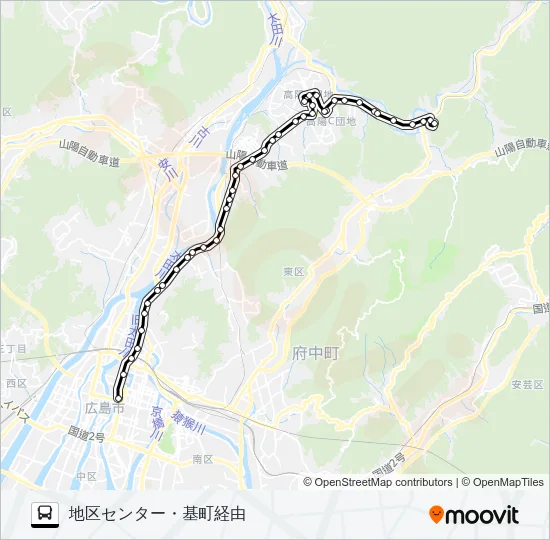 30-9 バスの路線図