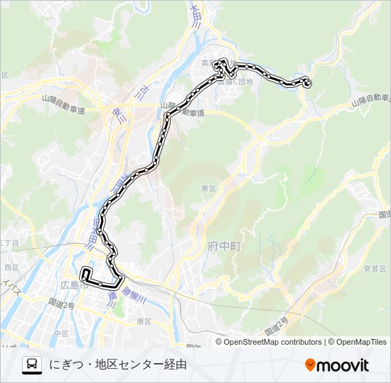32-9 Bus Line Map