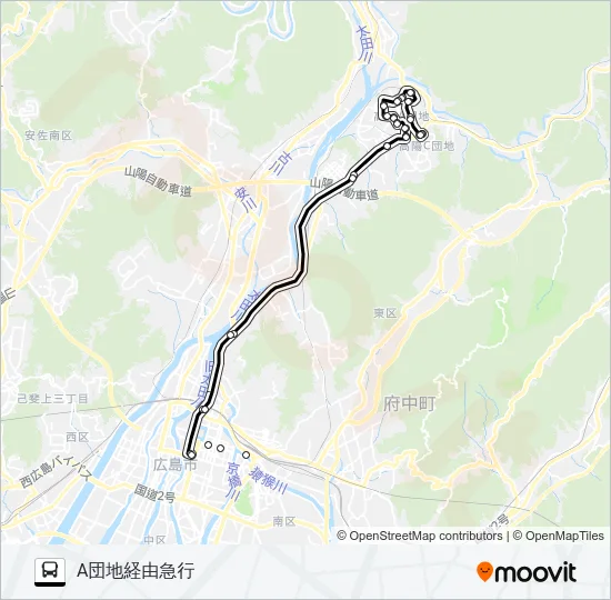 33-4 Bus Line Map
