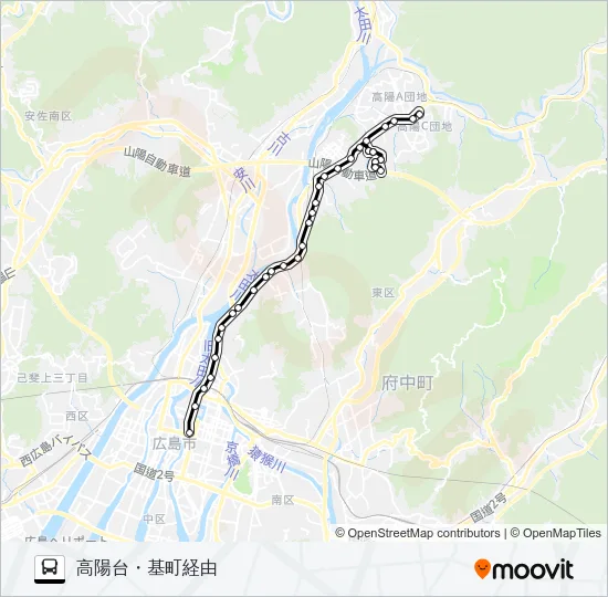 30-15 バスの路線図