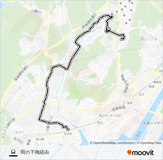 1 バスの路線図