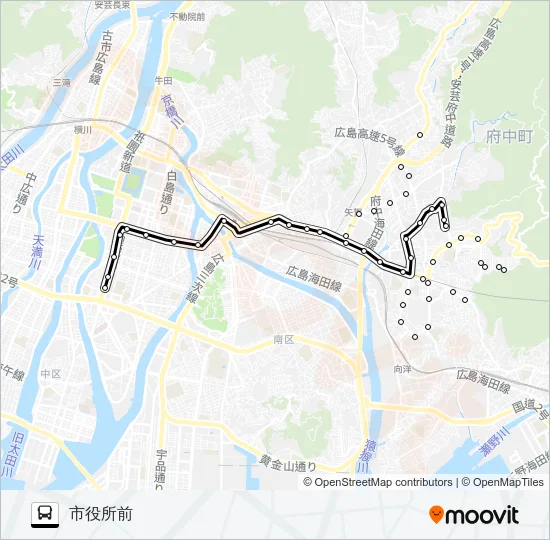 2 バスの路線図