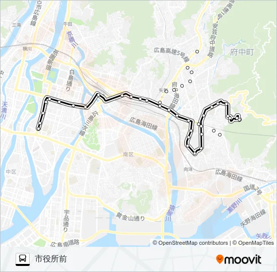 2 バスの路線図