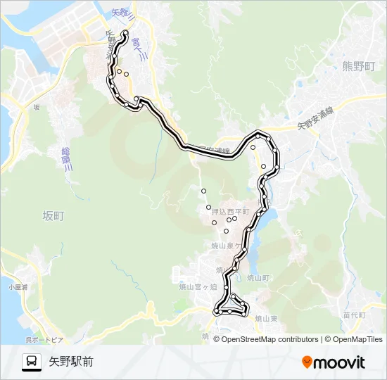 3 バスの路線図