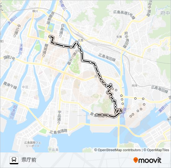 4 Bus Line Map
