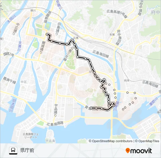 4 Bus Line Map