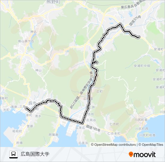 11 Bus Line Map