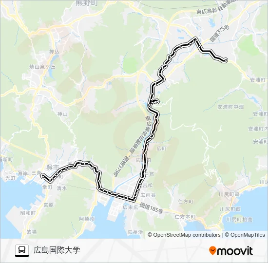 11 Bus Line Map
