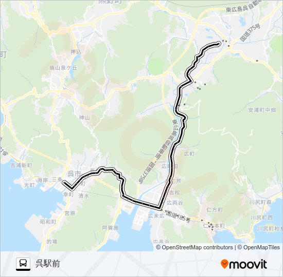 11 Bus Line Map