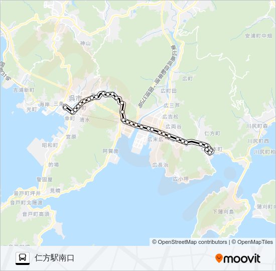 11 Bus Line Map