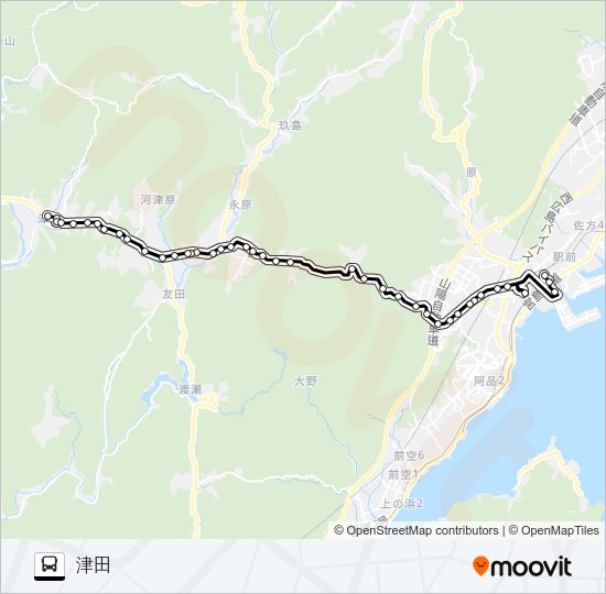 13 Bus Line Map