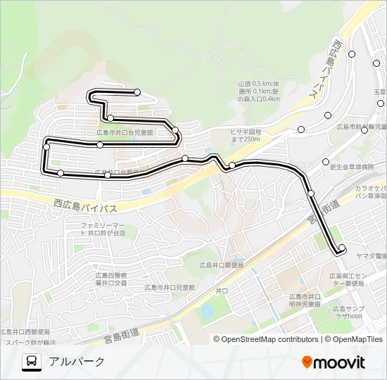 28 バスの路線図