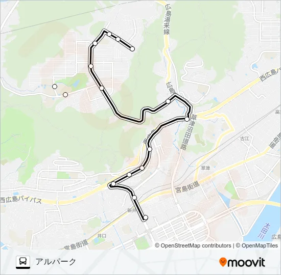 28 バスの路線図