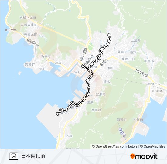 31 Bus Line Map