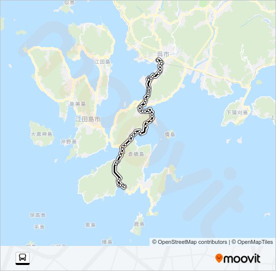 1-1 Bus Line Map