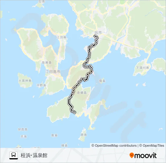 1-1 バスの路線図