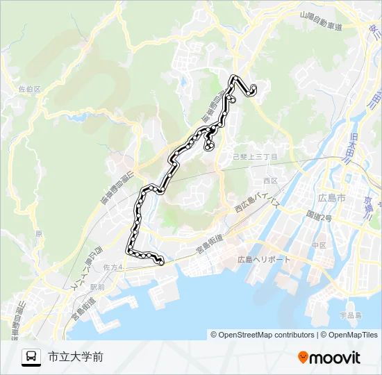 1-9 バスの路線図