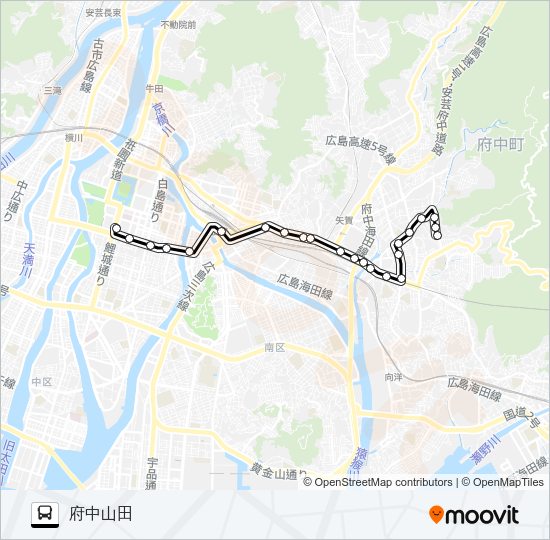 2-2 Bus Line Map