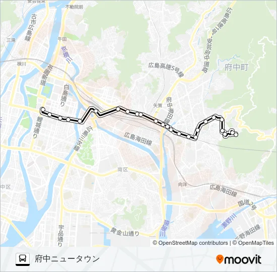 2-5 バスの路線図