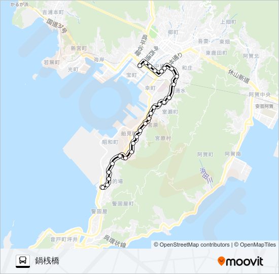 3-1 Bus Line Map