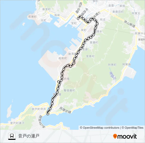 3-2 Bus Line Map