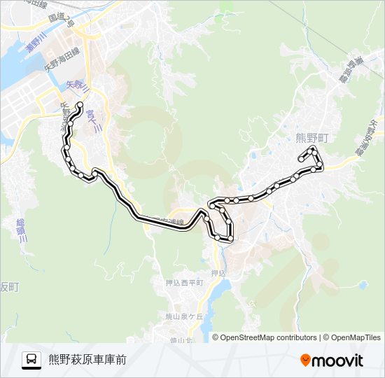 3-2 Bus Line Map