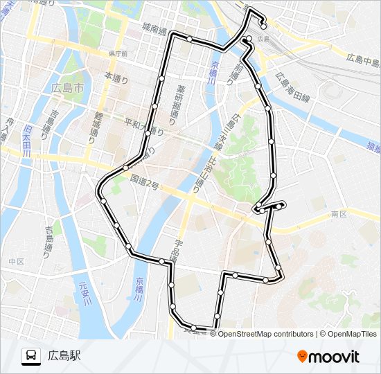 301 Bus Line Map
