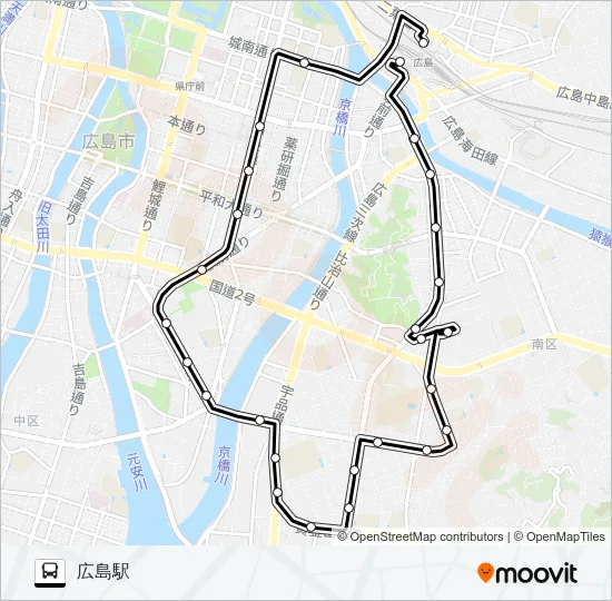 301 Bus Line Map