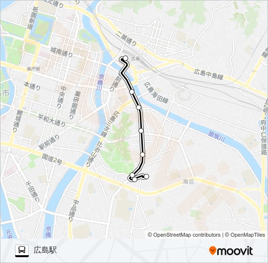 321 Bus Line Map