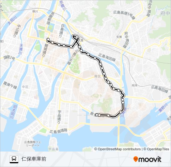 4-1 Bus Line Map