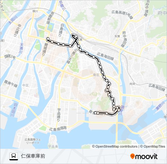 4-2 Bus Line Map
