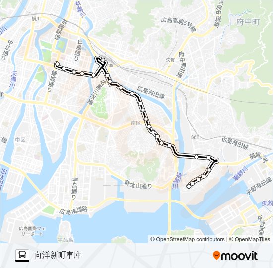 4-3 Bus Line Map