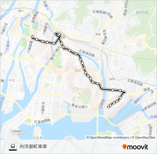 4-3 バスの路線図