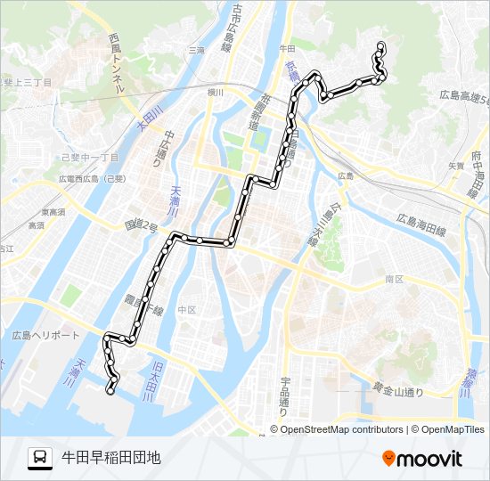 6-2 Bus Line Map