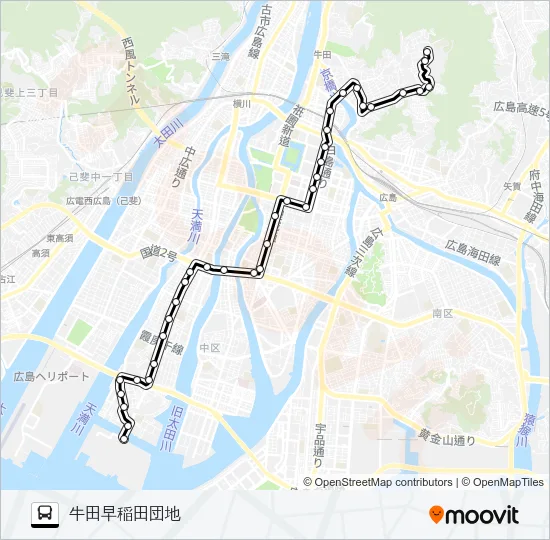 6-2 Bus Line Map