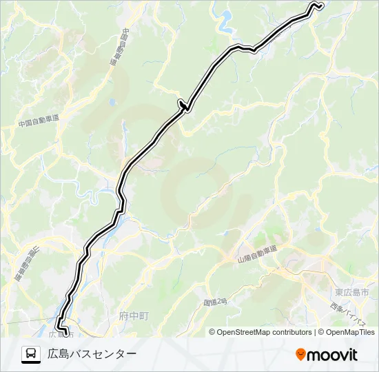 72K バスの路線図