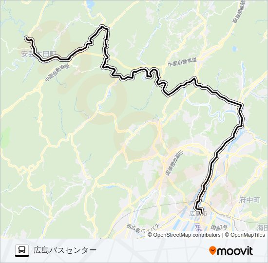 74K Bus Line Map
