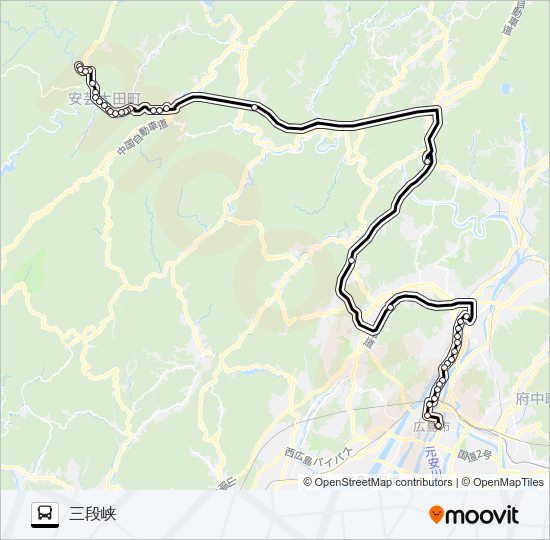 75K Bus Line Map
