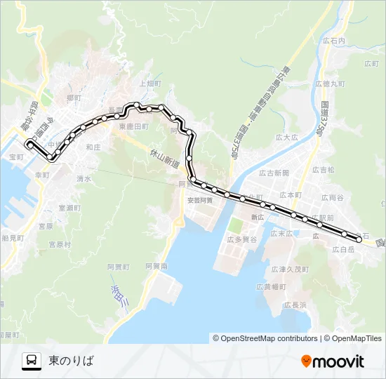 11-4 Bus Line Map