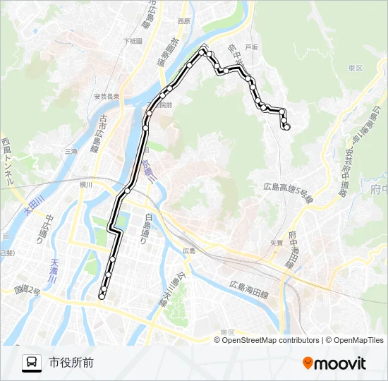 12-3 バスの路線図