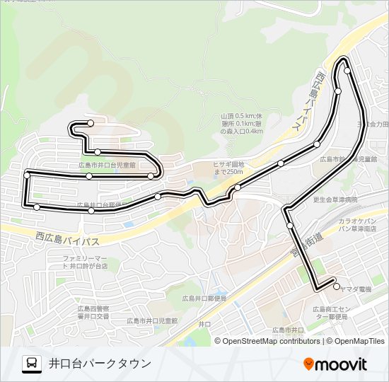 28-7 Bus Line Map