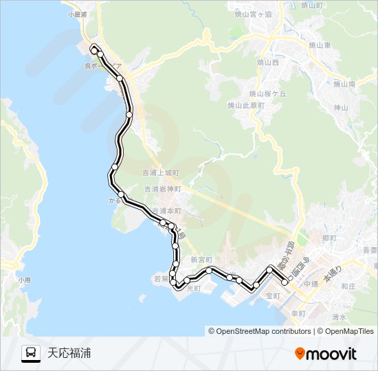 34-1 Bus Line Map