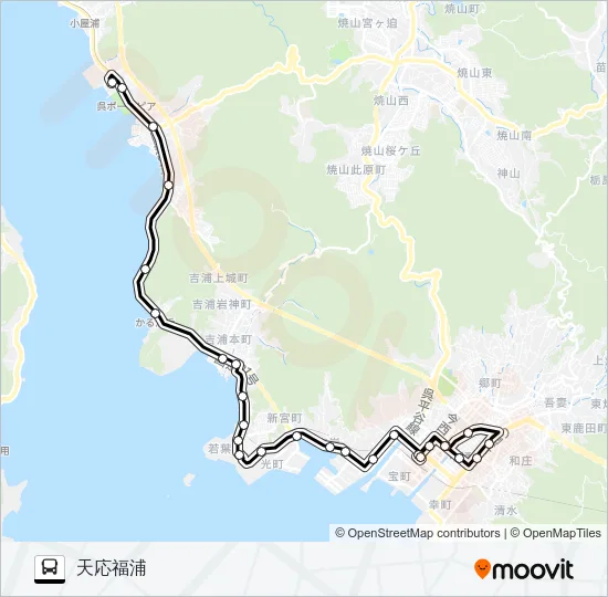 34-2 バスの路線図