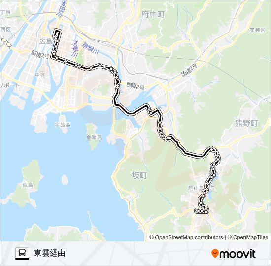 41-3 Bus Line Map