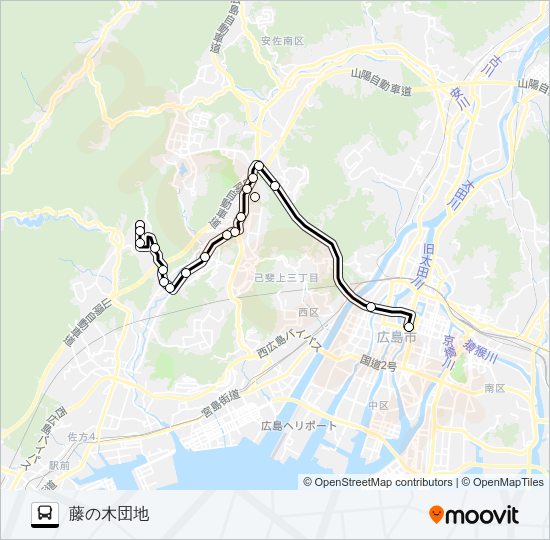 60-3 Bus Line Map